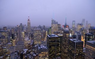 Vista Manhattan dalla cima del Rockefeller Center