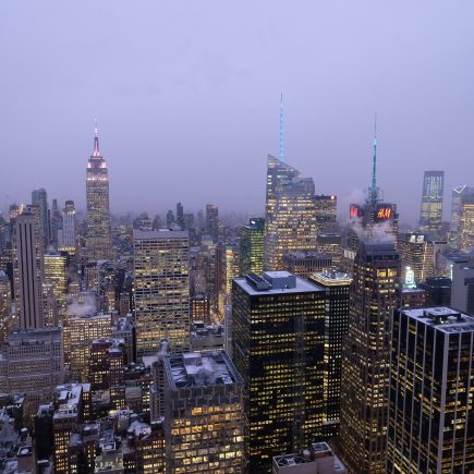 Manhattan View from the Rockefeller Center