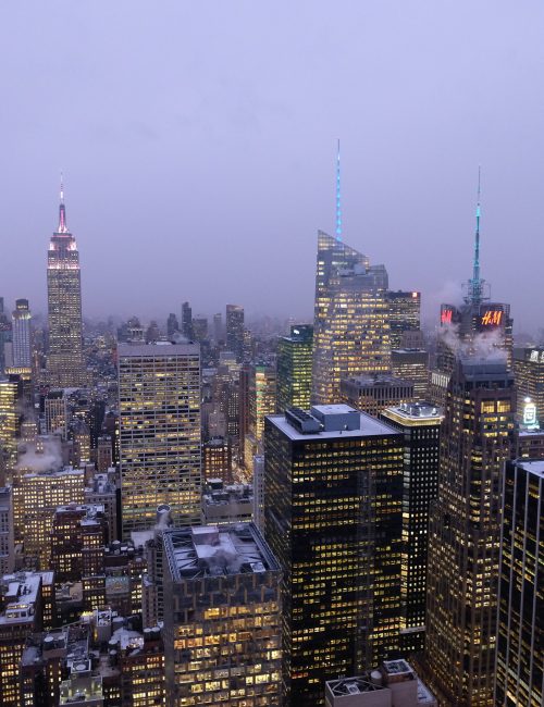 Manhattan View from the Rockefeller Center