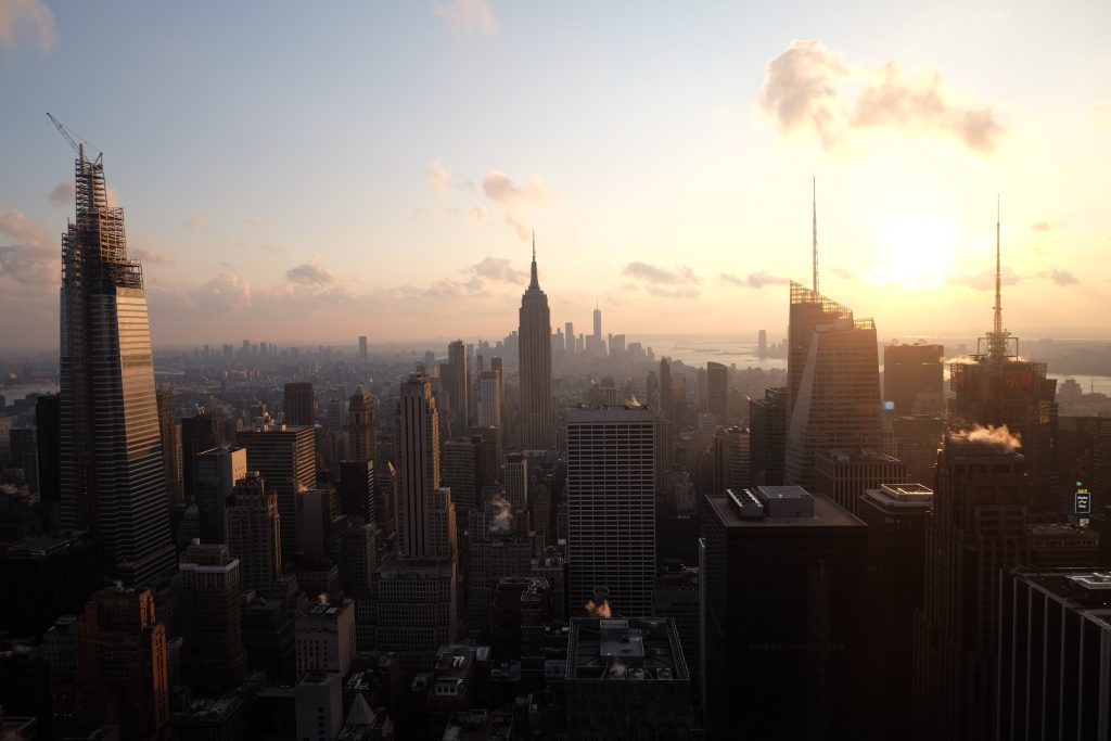 Tramonto su Manhattan (dal Top of the Rock)