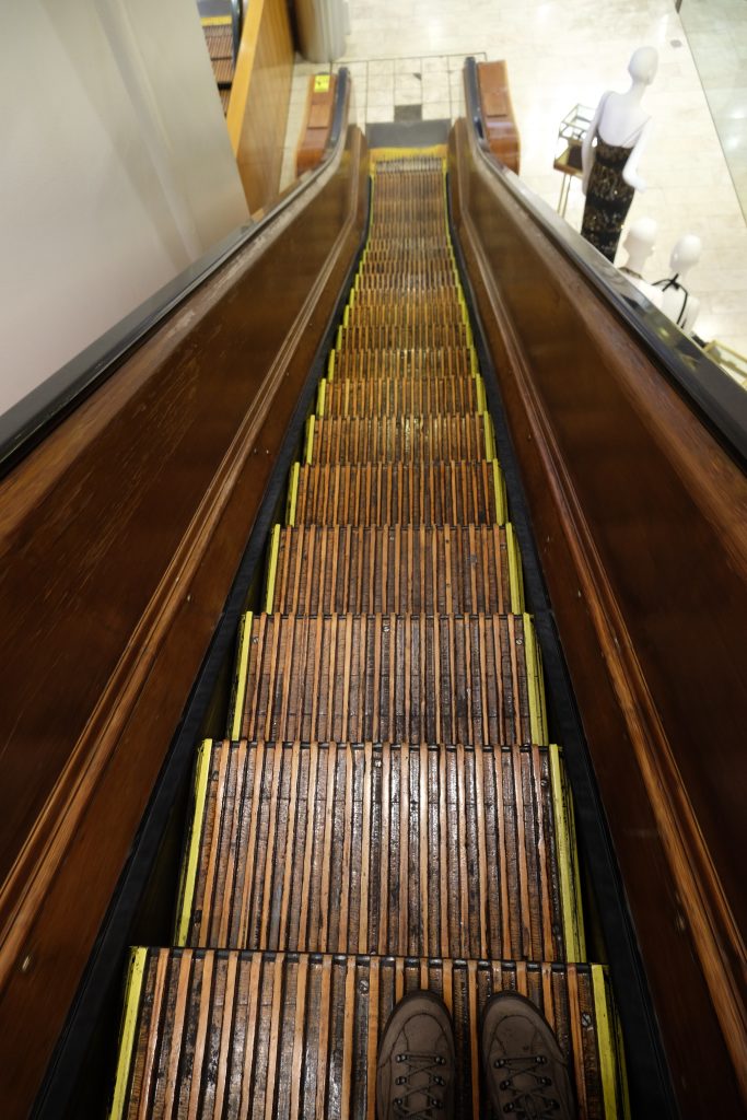 Le scale centenarie di Macy's