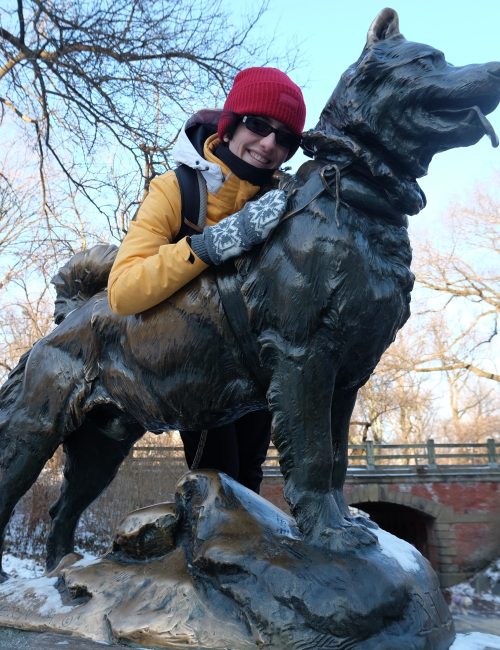 Balto statue in Central Park