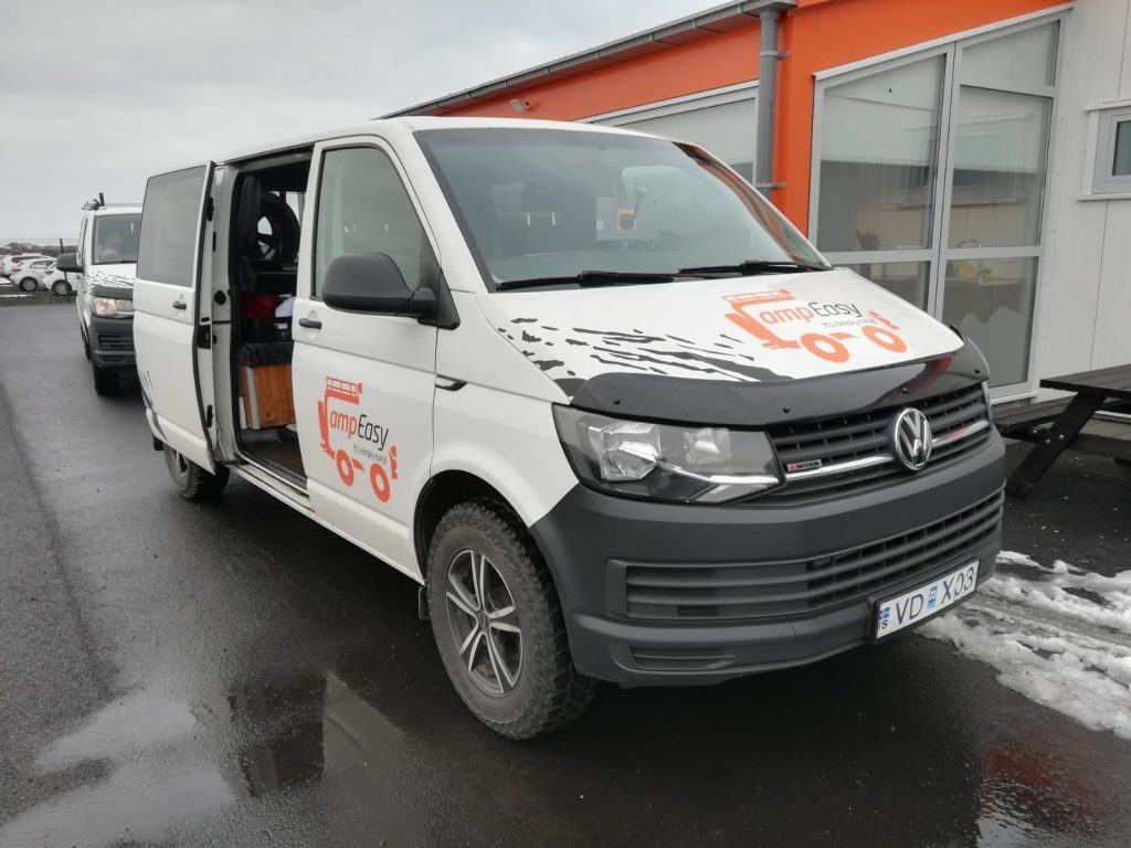 The van