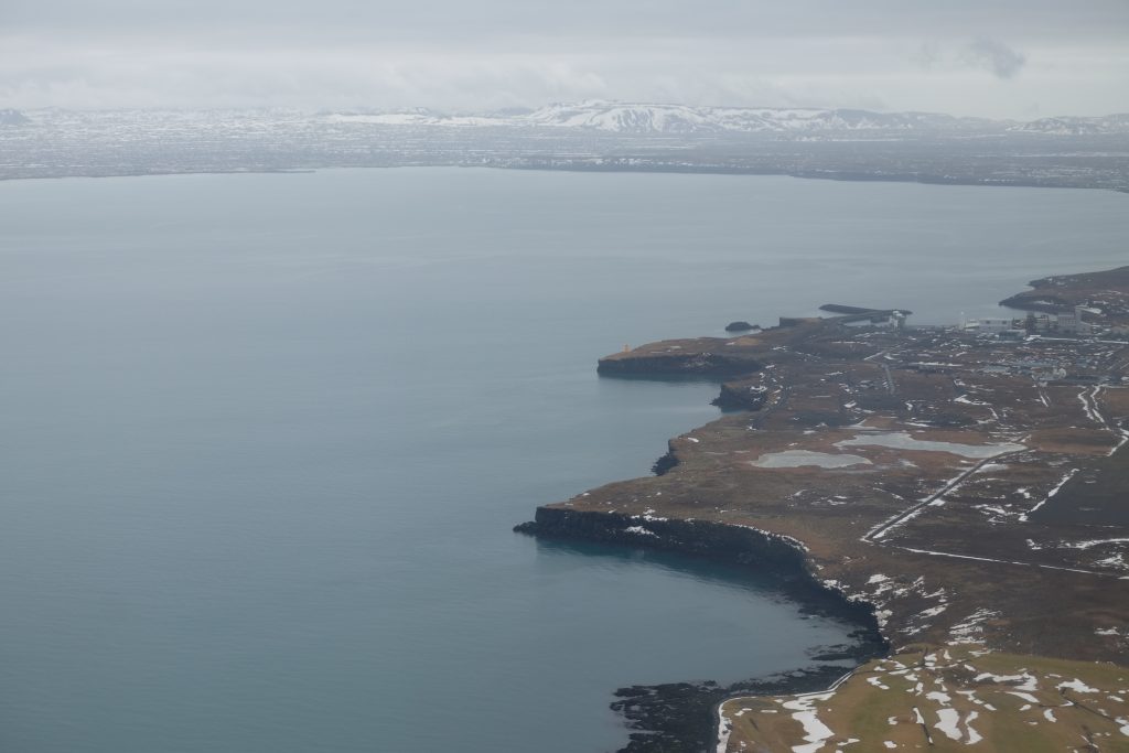 First view of Iceland