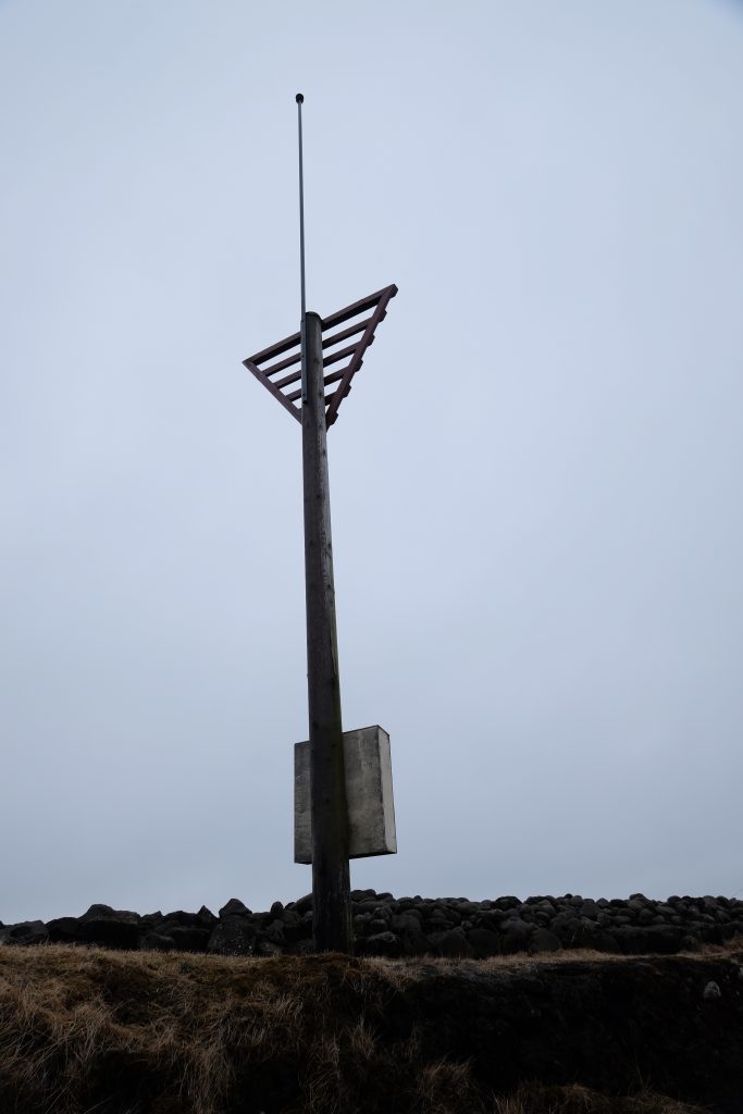 The pole for the Surf Flags