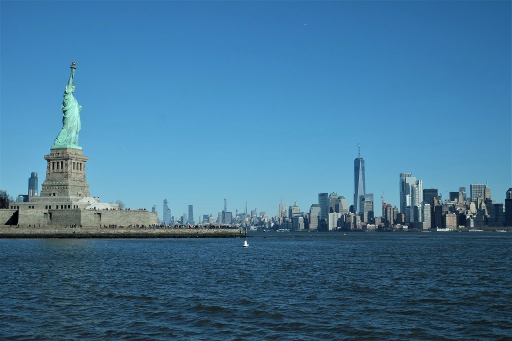 Lower Manhattan at Christmas