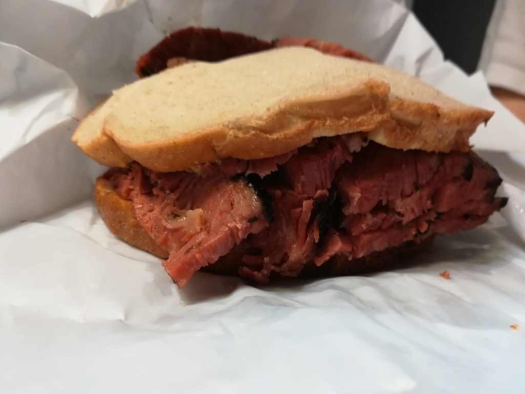 Pastrami sandwich