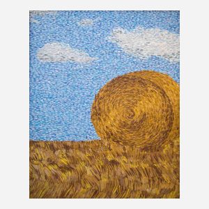 hay bale fineart print